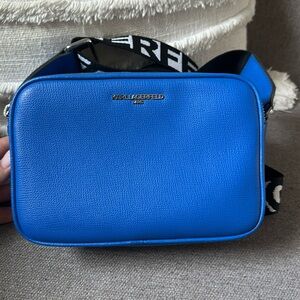 Karl Lagerfeld Blue Crossbody Bag